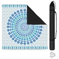 thumbnail image 1 of Boho Design Extra Large Rubber Playing Pad 31.5 Inch Square Mahjong Table Mat Features Non-Slip Grip and Noise Reducing Properties for Tiles and Cards, 1 of 7