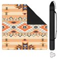 thumbnail image 1 of Boho Design Extra Large Rubber Playing Pad 31.5 Inch Square Mahjong Table Mat Features Non-Slip Grip and Noise Reducing Properties for Tiles and Cards, 1 of 4