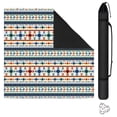 thumbnail image 1 of Boho Design Multi-Purpose Rubber Pad for Game Tables 31.5x31.5 Inch Large Mahjong Mat with Anti-Slip Grip and Quiet Surface for Tiles and Cards, 1 of 7