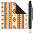 thumbnail image 1 of Boho Design Non-Slip Rubber Game Table Mat 31.5x31.5 Inch Extra Large Mahjong Surface with Quiet Texture for Card Games Board Games and Game Nights, 1 of 7