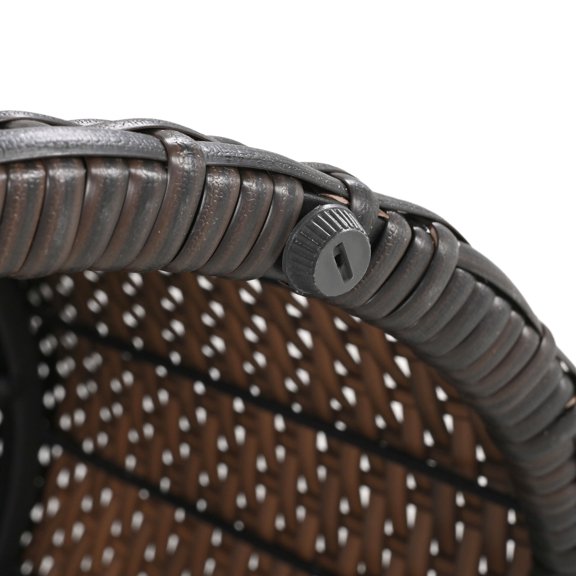 Boho Design Style - Rust - Proof Steel Frame - Applicable to Poolside and Garden - Comfortable Outdoor Sofa Set