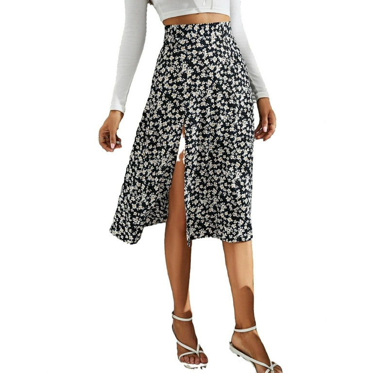 Floral skirt walmart cheap