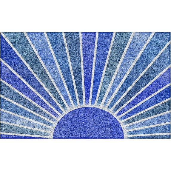 Boho Door Mats Doormat Outdoor Indoor Entrance - Retro Sun Front Door Mat, Boho Welcome Mat, Indoor Door Mats for Entryway