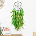 thumbnail image 1 of Boho Dream Catcher with Feathers - Handmade Wall Hanging Ornament for Bedroom, Living Room, and Home Decor, Spiritual Gift & Car Mascot, 1 of 4