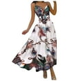 Boho Dresses for Women 2024 Summer Wedding Guest Dress,Women's Maxi