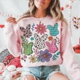 thumbnail image 1 of Boho Easter Sweatshirt, Spring Floral Bunny Sweatshirt, Grand Millennial Easter Sweatshirt, Flower Easter Rabbit Sweatshirt, 1 of 5