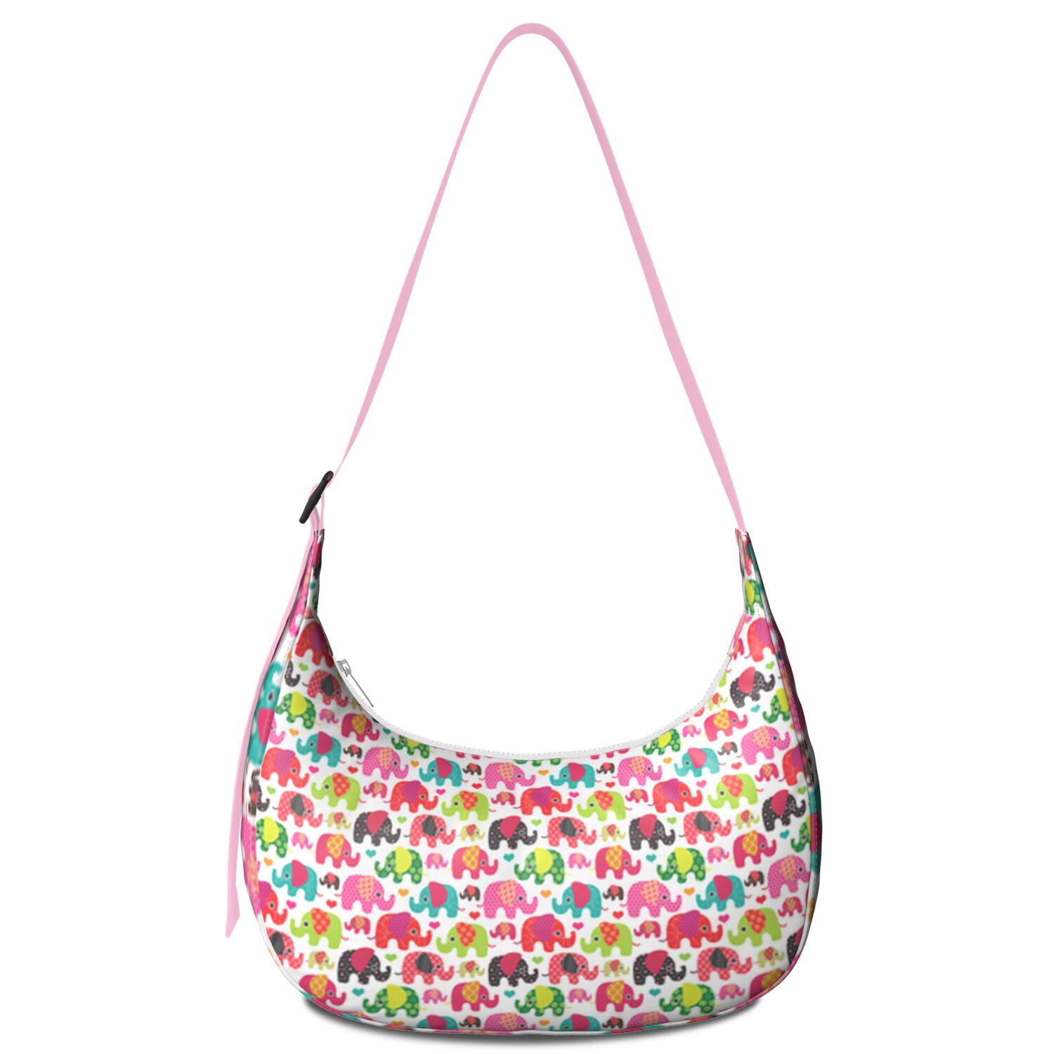 Boho Elephant Crossbody Bag for Women Mandala Ethnic Paisley Pattern ...
