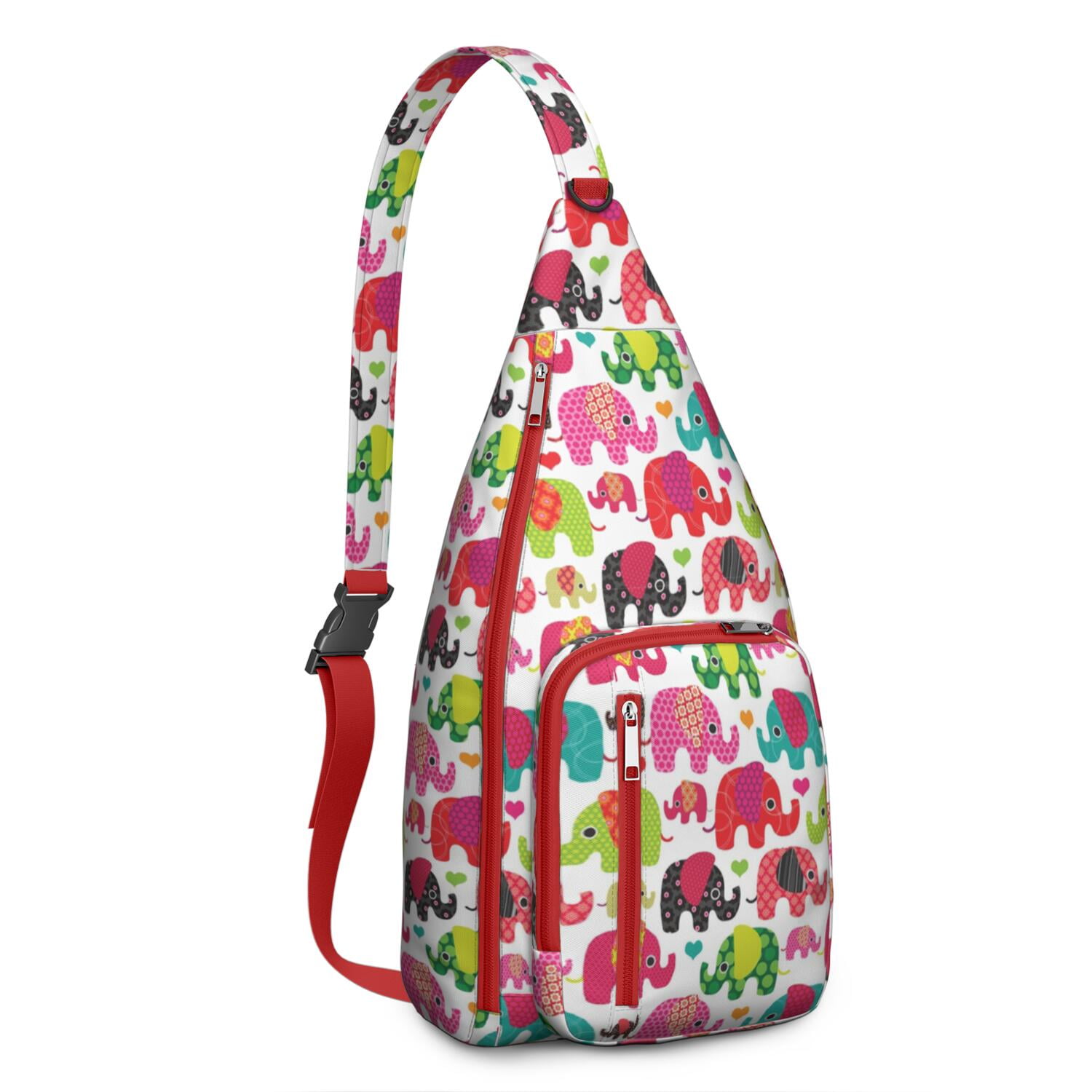 Retro style Bohemian Elephant Print Backpack Tophit Elephant Backpack - Elephant Shirt Store main image 3