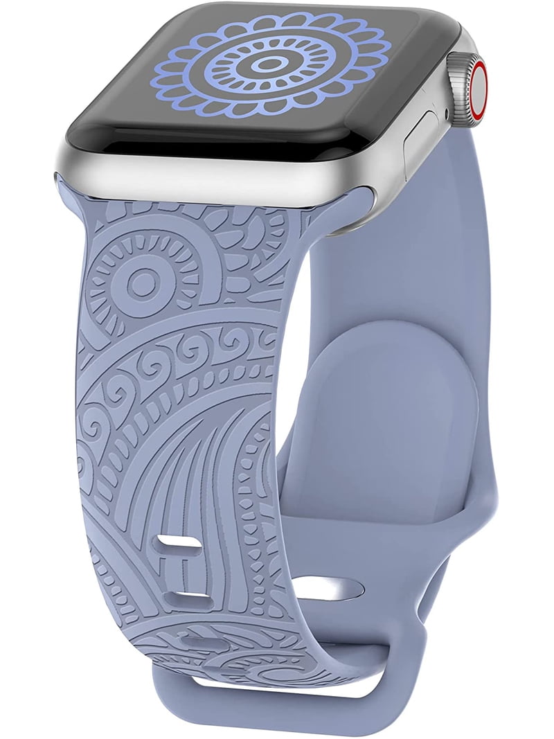 Boho Engraved Band Compatible with Apple Watch Band 45mm 