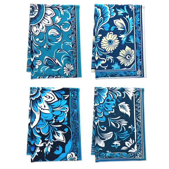 Boho Ethnic Bath TowelTowel Set Decoration for Kitchen Car - Durable Symmetrical Aztec Symbols Terry Cloth Dish Towels Minimalistic Boho Tribal Simplicity Dishtowel 16x24inch 4Pcs