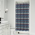 thumbnail image 1 of Boho Ethnic Geometric Pattern Shower Curtain 36"x72" ,Bathroom Decorative Shower Curtains Set with 12 Hooks,Modern Waterproof Washable Shower Curtain, 1 of 6