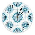 Boho Ethnic Geometric Wall Clock Modern Design Wall Stickers Home Decor