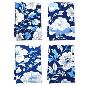 Boho Ethnic Handy Kitchen Towel Comfortable Geometric Bathroom Accessories Versatile Breathable Tea Towel for Kitchen Bath Dressing Room Table Outdoor Deco 16x24 Inches 4Pcs