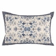 thumbnail image 1 of Boho Ethnic Throw Pillow Cover 12 x 20 Inch Decorative Pillow Cover Vintage Shabby Southwest Floral Motifs Lumbar Pillowcase Seasonal Rectangle Cushion Case for Couch Sofa Bed Living Room, 1 of 7