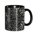 thumbnail image 1 of Boho Expande Coffee Mug Fun Custom Ceramic Mugs 11oz Black, 1 of 5