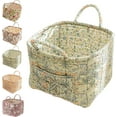 thumbnail image 1 of Boho Fabric Storage Basket, Boho Floral Laundry Baskets, Large Capacity Fabric Storage Basket, Decorative Storage Baskets, Portable Folding Storage Bag, for Clothes and Sundries, 1 of 8