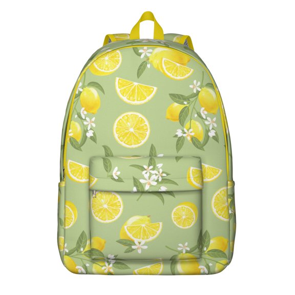 Boho Fanny Pack with Cute Lemon Fruit Print – Bright Yellow Summer Design, Modern and Lightweight