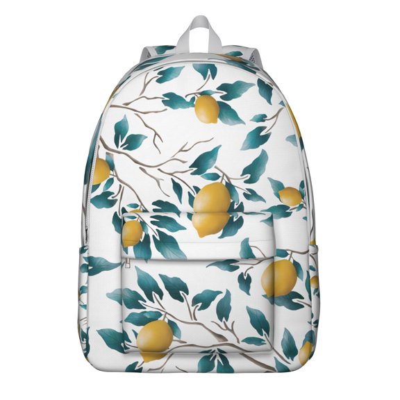Boho Fanny Pack with Cute Lemon Fruit Print – Bright Yellow Summer Design, Modern and Lightweight