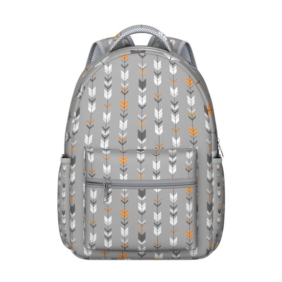 Boho Fashion Laptop Daypack - Bohemian Print, 17" Computer Pocket | Water-Resistant Fabric, Spacious for College & Work Essentials
