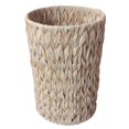 thumbnail image 1 of Wicker Trash Can,Small Waste Basket,Plastic Bathroom Trash Can for Home Office,Kitchen,Living Room,Faux Wicker Waste Baskets,7.5 x 11 in(Milk White), 1 of 5