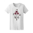 thumbnail image 1 of Boho Feather Hippie Dreamcatcher T-Shirt Women -Image by Shutterstock, Female XX-Large, 1 of 2