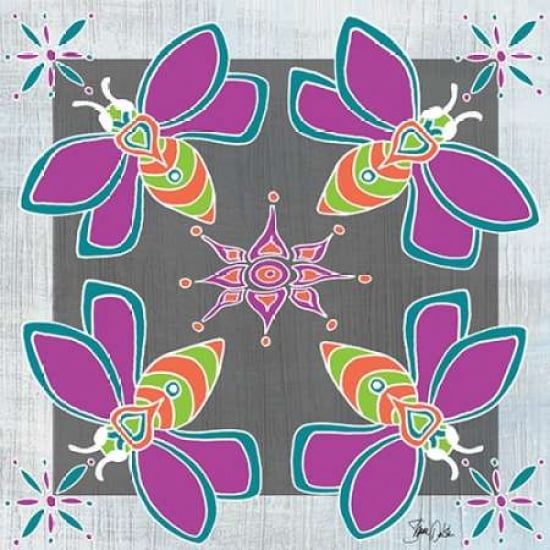 Boho Firefly Canvas Art - Shanni Welsh (24 x 24)