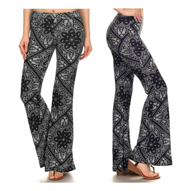 Boho Flare Bell Bottom Palazzo Pants 70s style