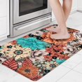 thumbnail image 1 of Boho Floral Kitchen Mats Cushioned Anti Fatigue, 20'''' x 31'''', Bohemian Colorful Flower Floor Comfort Mats Kitchen Rug Non Slip Washable, Farmhouse Kitchen Floor Mats for in Front of Sink, 1 of 5