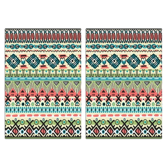 Boho Floral Kitchen Towels Set Of 2, Absorbent and Soft Dish Towels for Farmhouse Decor, Country Kitchen.