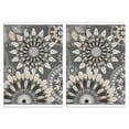 thumbnail image 1 of Boho Floral Kitchen Towels Set Of 2, Absorbent and Soft Dish Towels for Farmhouse Decor, Country Kitchen., 1 of 3