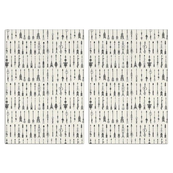 Boho Floral Kitchen Towels Set Of 2, Absorbent and Soft Dish Towels for Farmhouse Decor, Country Kitchen.