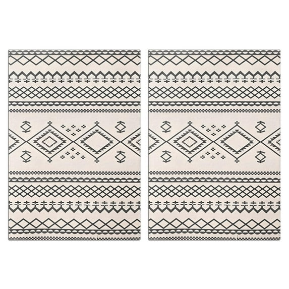 Boho Floral Kitchen Towels Set Of 2, Absorbent and Soft Dish Towels for Farmhouse Decor, Country Kitchen.