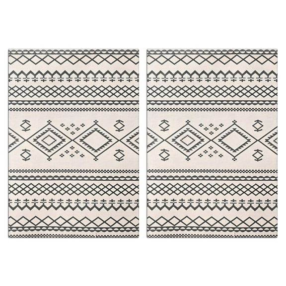 Boho Floral Kitchen Towels Set Of 2, Absorbent and Soft Dish Towels for Farmhouse Decor, Country Kitchen.