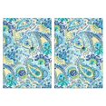 thumbnail image 1 of Boho Floral Kitchen Towels Set Of 2, Absorbent and Soft Dish Towels for Farmhouse Decor, Country Kitchen., 1 of 3