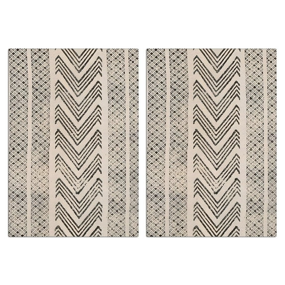 Boho Floral Kitchen Towels Set Of 2, Absorbent and Soft Dish Towels for Farmhouse Decor, Country Kitchen.