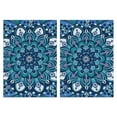 thumbnail image 1 of Boho Floral Kitchen Towels Set Of 2, Absorbent and Soft Dish Towels for Farmhouse Decor, Country Kitchen., 1 of 3