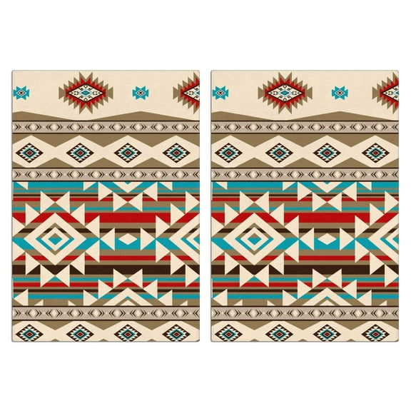 Boho Floral Kitchen Towels Set Of 2, Absorbent and Soft Dish Towels for Farmhouse Decor, Country Kitchen.