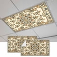 thumbnail image 1 of Boho Floral Magnetic Fluorescent Light Covers for Ceiling Lights 2x4Ft, Modern Abstract Ethnic Tribal Patterns Office Classroom Kitchen Drop Ceiling Light Covers Lighting Filters Shade Panel 2 Packs, 1 of 9