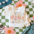 thumbnail image 1 of Boho Floral Mama Sweatshirt, Spring Flower Mom Shirt, Mother’s Day Gift Crewneck, Retro Mama Life Top for Women, 1 of 5