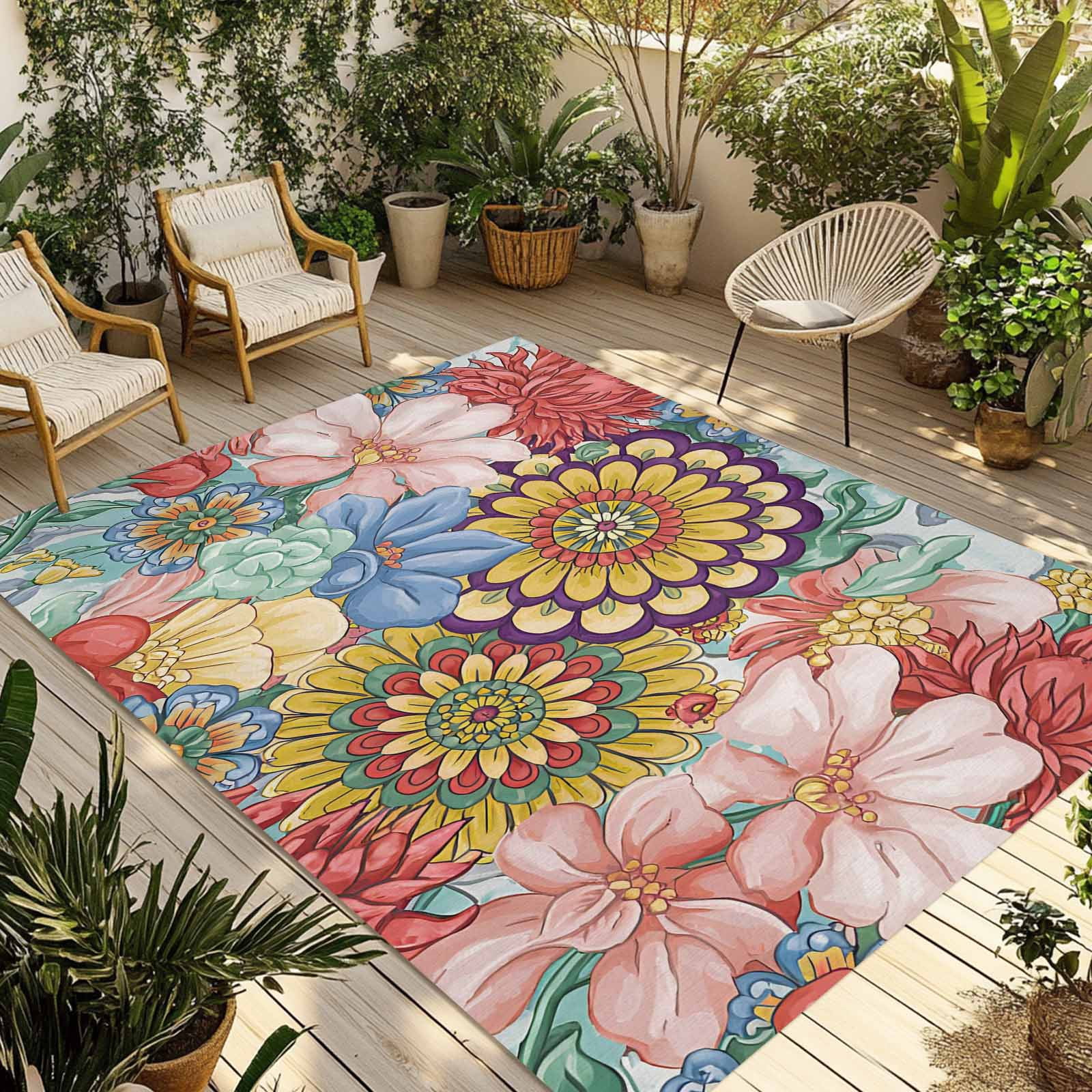 Bohemian Outdoor Rug