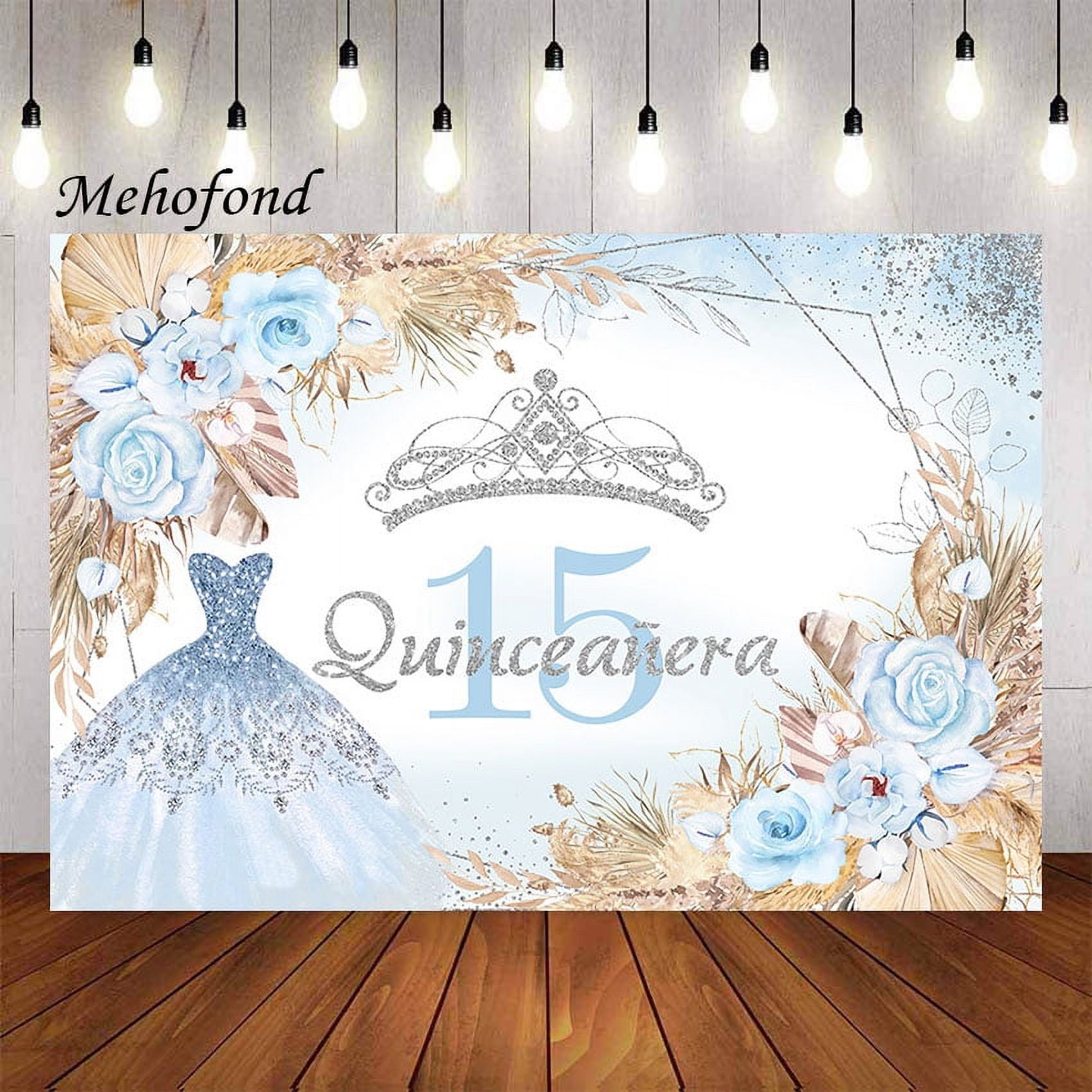 Crown Heel Arch Backdrop Kit For 15th Birthday Party