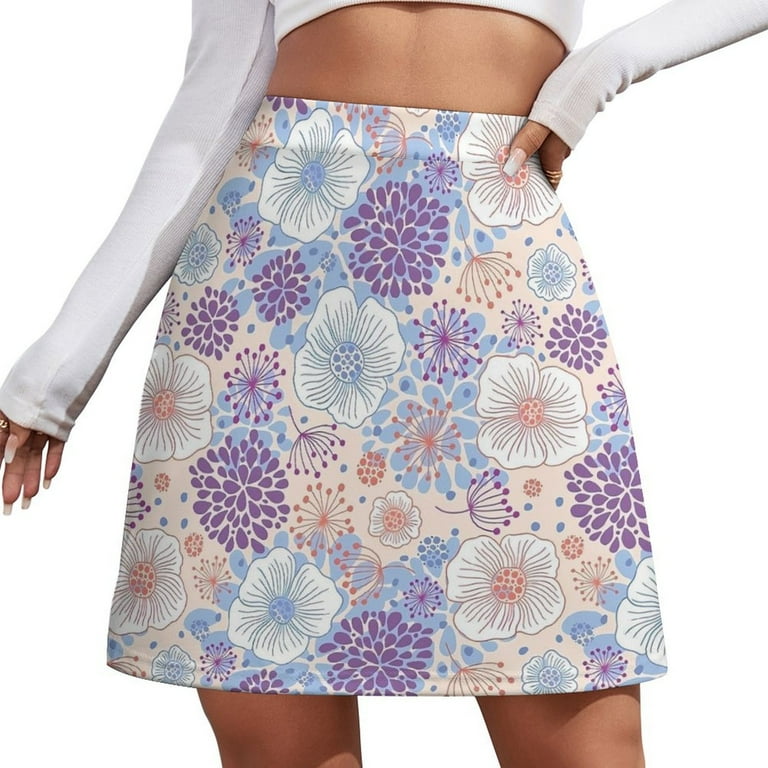 Floral mini skirt 4xl hotsell