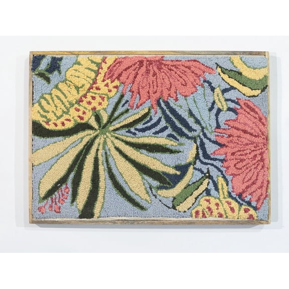 Boho Floral Theme Thread wall Tapestry | Multicolour Wall hanging Perfect for USA, UK & European Homes | Wall Decor | Aesthetic Home Decor |