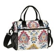 thumbnail image 1 of Boho Floral Vintage Cooler Bag Lunch Bag Soft Cooler Cooling Tote Insulated Lunch Box for Adult Men Women, 1 of 6