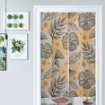 thumbnail image 1 of Boho Flower Leaf French Door Curtain Nordic Living Room DoorCurtain Porch Partition Curtain Kitchen Rative Half Curtain, 1 of 4