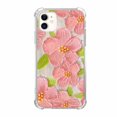 thumbnail image 1 of Boho Flower Painting Case for iPhone 11,Aesthetic Colourful Floral Pattern Soft TPU Bumper Case Cover, 1 of 5