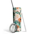 thumbnail image 1 of Boho Flowers 20 Oz Insulated Stainless Steel - Double Wall Vacuum Coffee- Insulated Travel Coffee Mug, 1 of 5