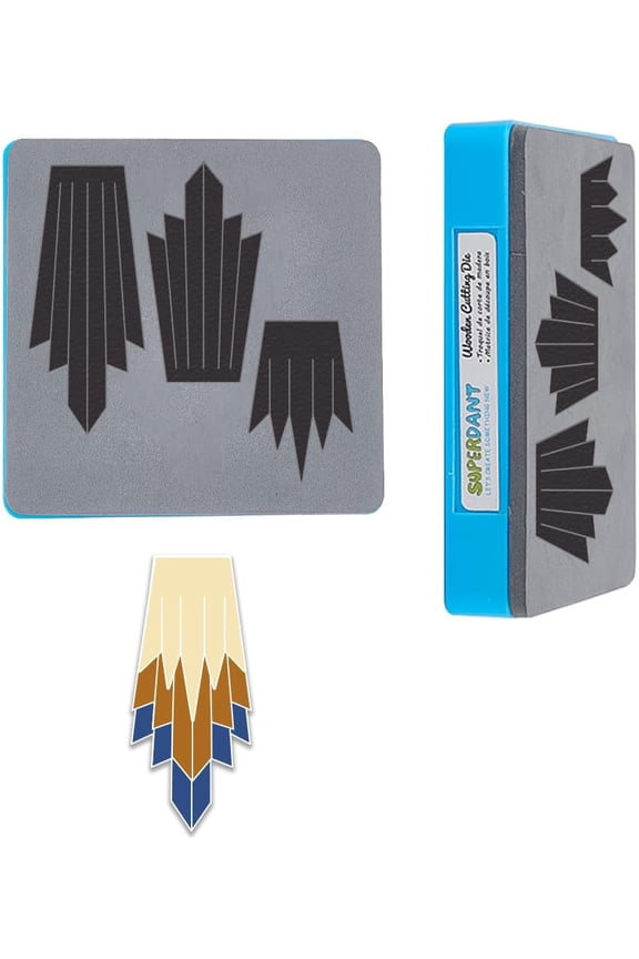 Boho Fringe Leather Earrings Cutting Die 3 Shapes Layered Tassel Earrings Die Cuts for Women Dies Cutter Machine Faux Leather Dangle Earring Dies for Jewelry Accessory Making Gifts DIY