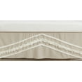 thumbnail image 1 of Boho Fringe Linen Tufted Dust Ruffle Crib Skirt by Sweet Jojo Designs, 1 of 2