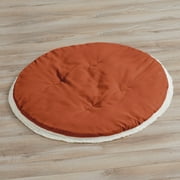 Sweet Jojo Designs Boho Fringe Orange and Ivory Baby Play Mat